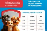 Secretaria de Saúde inicia Campanha de Vacinação Antirrábica nesta segunda-feira (18) em Juazeiro