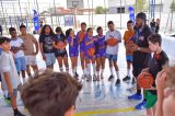 Estudantes da rede municipal de Juazeiro participam de clínica de basquete promovida pela NBA