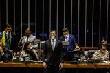Alcolumbre marca sessão remota e Motta ameaça suspender deputado que impedir o plenário