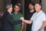Após visitar Bolsonaro, Tarcísio diz que disputará reeleição e que redução de penas não é suficiente