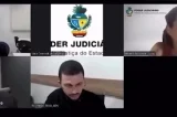 VÍDEO: Juíza brinca ao reencontrar preso em audiência: “Aqui de novo?”