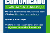 Prefeitura de Casa Nova informa novo endereço do CRAS