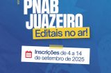 Juazeiro reabre editais da PNAB; inscrições começam nesta quinta (4)