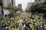 Manifestação pró-Bolsonaro reuniu 42,2 mil pessoas na Avenida Paulista, em São Paulo
