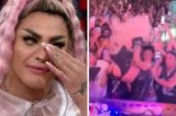 VÍDEO: Pabllo Vittar cai durante show após se jogar na plateia VÍDEO: Pabllo Vittar cai durante show após se jogar na plateia
