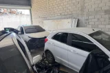 ‘Desmanche’ de carros ligado a fraudes de seguro é encontrado no sul da Bahia