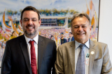 Prefeito Marcos Lobo foi à Brasília em busca de investimentos