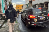 Polícia Civil prende 176 suspeitos e apreende armas em megaoperação na Bahia
