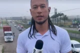 Repórter da Rede Bahia sofre acidente após reportagem ao vivo e fica ferido