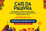 Juá Literária abre inscrições para escritores do Vale do São Francisco lançarem seus livros no Cais da Palavra