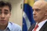 Moraes mantém sem decisão pedido de Nikolas Ferreira para visitar Bolsonaro há mais de dois meses
