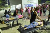 Ritmo, cuidado e prevenção marcam ação do Outubro Rosa na Academia da Saúde da Orla II de Juazeiro