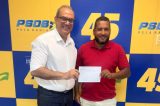 Ex-prefeito de Jacobina deixa PCdoB e se filia ao PSDB com apoio de Muniz