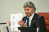 STF aguarda revisão de Fux para publicar decisão que condenou Bolsonaro