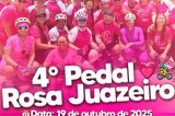 Juazeiro realiza o 4º Pedal Rosa em apoio à campanha Outubro Rosa