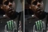 VÍDEO: “Índio” ataca homem e vítima fica ensanguentada em bairro nobre de Salvador