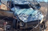 Mulher morre e três pessoas ficam feridas em acidente na curva do Airi em Floresta