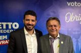 Marcos Lobo e recebido em Brasília por Neto Carletto