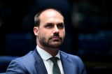 Eduardo Bolsonaro reage à análise de denúncia no STF e acusa Corte de ‘gambiarra jurídica’