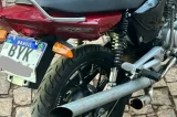 Motocicleta com descarga adulterada é apreendida em Brumado após condutor fugir da polícia