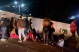 Ônibus capota após colisão e deixa feridos em Moreno, no Grande Recife Ônibus capota após colisão e deixa feridos em Moreno, no Grande Recife