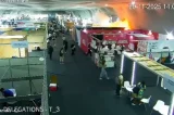Vídeo mostra início de incêndio em pavilhão da COP30; treze pessoas foram hospitalizadas