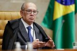 Foragido do 8/1 interrompe evento de Gilmar Mendes em Buenos Aires: ‘Existem pessoas de bem’