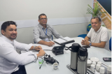 Prefeito Marcos Lobo se reúne com a EMBASA para tratar dos serviços de abastecimento em Uauá