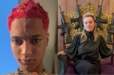Oruam reage a foto de deputada federal em ‘trono’ de fuzis: ‘Se eu postar é apologia ao crime’