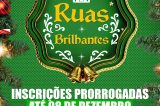 Natal do Interior 2025: Inscrições prorrogadas! Casa Nova estende prazo do concurso “Ruas Brilhantes” até 08 de dezembro
