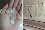 Inacreditável: Xique-Xique registra chuva de granizo em meio ao calor extremo na Bahia; veja