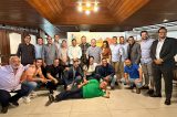 Reunidos em Salvador com os Vieira Lima, prefeitos do MDB defendem manutenção de Geraldo Júnior e Angelo Coronel em chapa