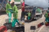 Garis são ‘obrigados’ por moradores a coletar lixo jogado na rua no interior da Bahia; assista