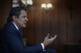 Haddad confirma que pode deixar a Fazenda e diz ter a ‘intenção de colaborar com a campanha de Lula’