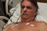 Bolsonaro no hospital 