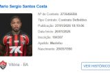 Marinho é registrado no BID e já pode atuar pelo Vitória