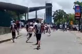 Briga de torcedores causa confusão e correria antes de clássico entre Santa Cruz e Náutico