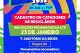 Prefeitura de Juazeiro prorroga inscrições para catadores que atuarão no Carnaval 2026