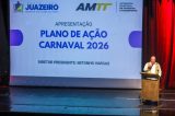 AMTT define esquema especial de trânsito para o Carnaval de Juazeiro 2026