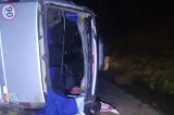 Acidente com ônibus de saúde da prefeitura deixa 2 mortos e 17 feridos