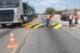 Carnaíba do sertão recebe revitalização da sinalização viária garantindo mais mobilidade e segurança para condutores e pedestres