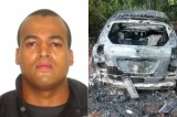 Cabo da PM desaparece, e carro é encontrado carbonizado