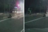 Veja momento exato da morte do policial durante tiroteio em avenida de Salvador; imagens fortes