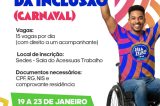 Camarote da Inclusão e Camarote dos Idosos no Carnaval 2026: Prefeitura de Juazeiro abre cadastro nesta segunda (19)