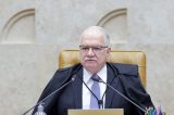 Fachin vive impasse para enfrentar crise de imagem do STF sem se isolar