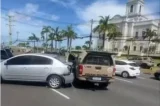 Dois soldados da PM ficam feridos em engavetamento com seis veículos na Bahia