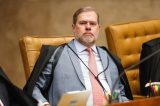 Master: senadores e deputados pedem suspeição de Toffoli por elo de irmãos com cunhado de Vorcaro