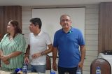 Em coletiva, Isaac Carvalho anuncia apoio a reeleição de Adolfo Viana e Jordávio Ramos; ataca oposição; e abraça projeto político de ACM Neto Em coletiva, Isaac Carvalho anuncia apoio a reeleição de Adolfo Viana e Jordávio Ramos; ataca oposição; e abraça projeto político de ACM Neto