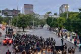 Policiais civis realizam protesto no Recife por carga horária, reajuste salarial e regulamentação da Lei Orgânica