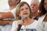 Teresa Leitão indica incerteza quanto ao apoio do PT à candidatura de Raquel Lyra Teresa Leitão indica incerteza quanto ao apoio do PT à candidatura de Raquel Lyra